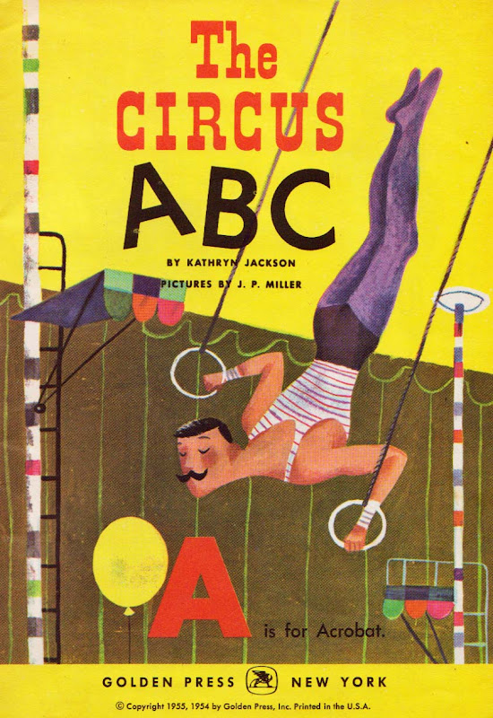 Vintage Kids' Books My Kid Loves The Circus ABC