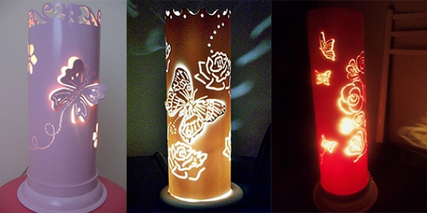 Lili Artesanato Luminária em PVC Artesanato Com Garrafa Pet Para Pascoa ~ Lili Artesanato Luminária em PVC