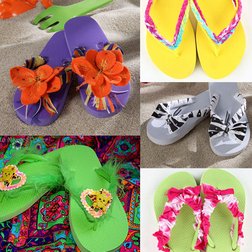 iLoveToCreate Blog 15 Fun Summer Flip Flop Ideas