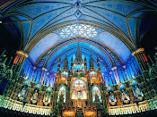 inside Notre-Dame Basilica of Montreal