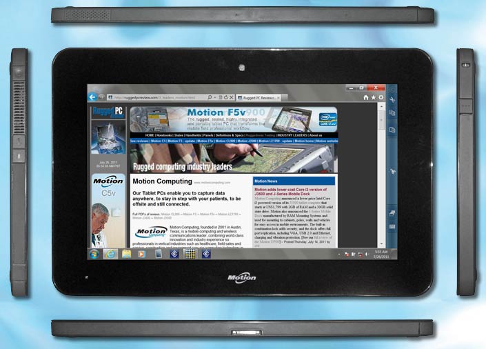 Motion Computing's New CL910 Tablet is Pretty Darn Impressive DCT