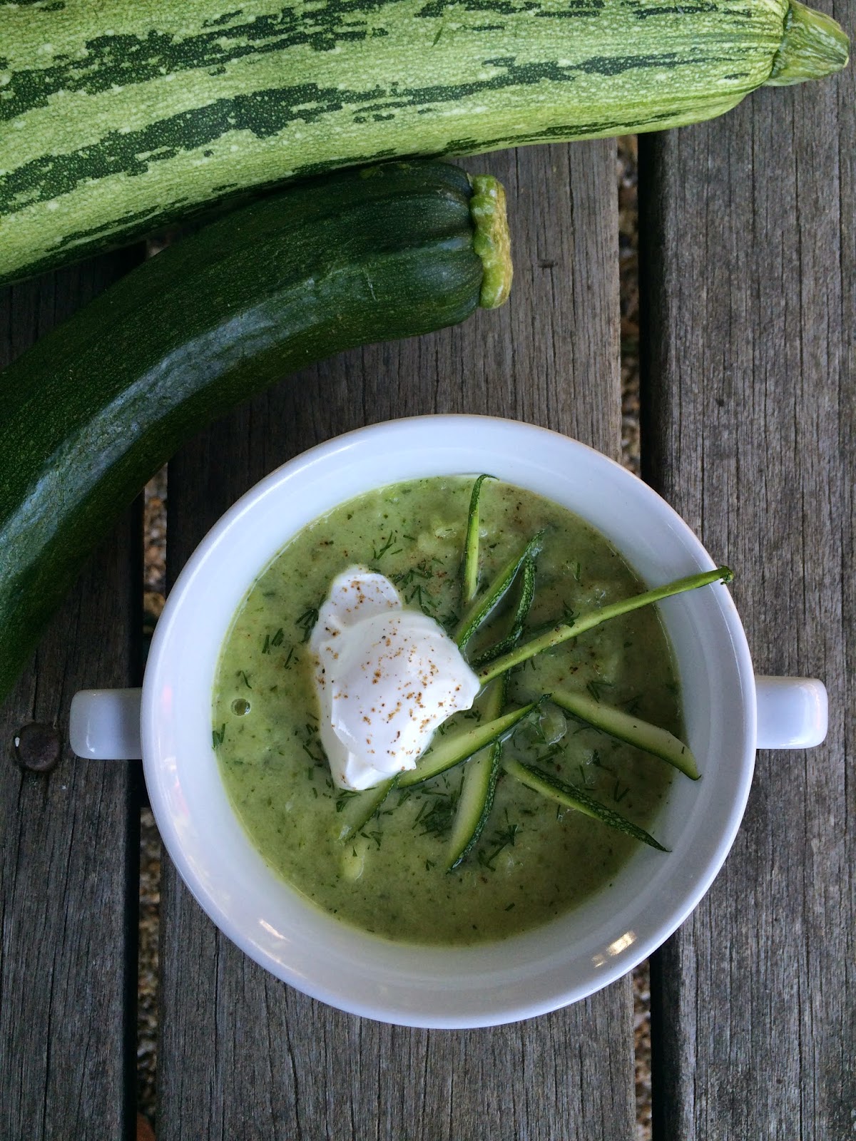 Tate's Kitchen zucchini soup