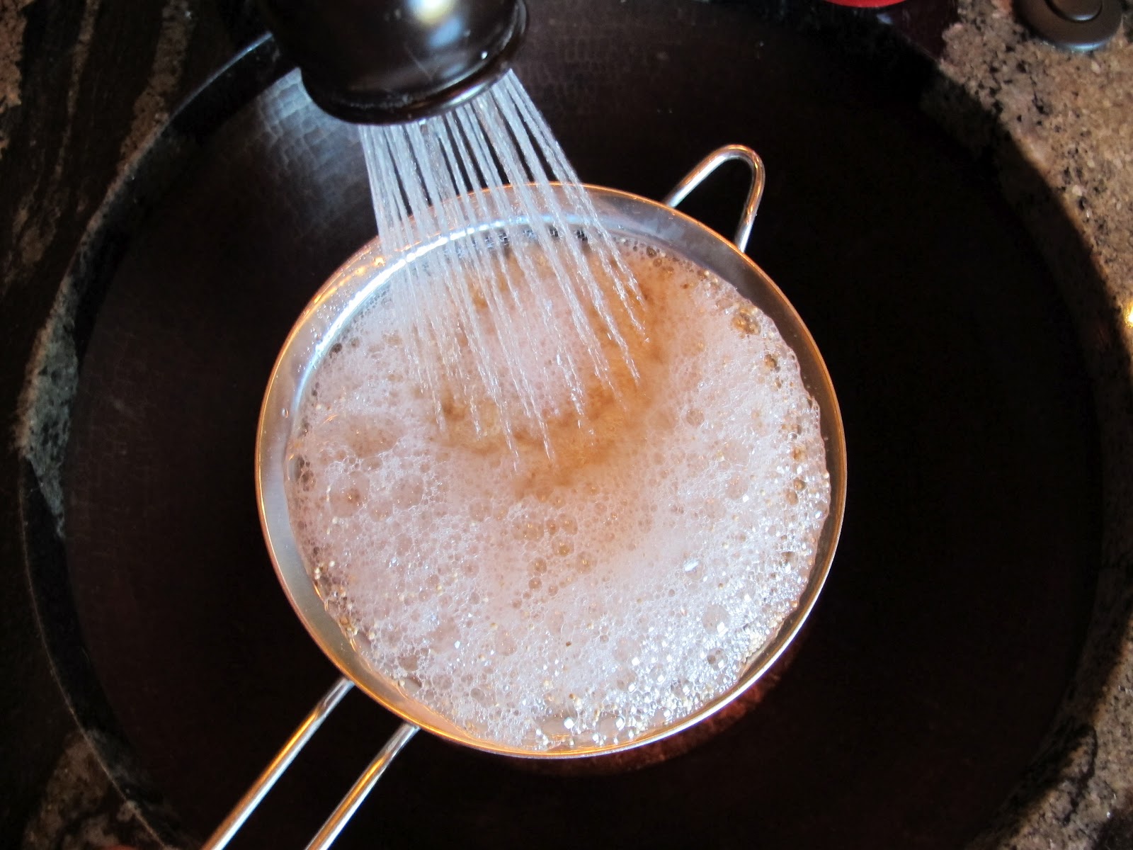 Sew what's cooking with Joan! Quinoa Salad Flat Iron Grill style!!