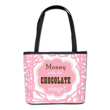 Chocolate Sings Bucket Bag