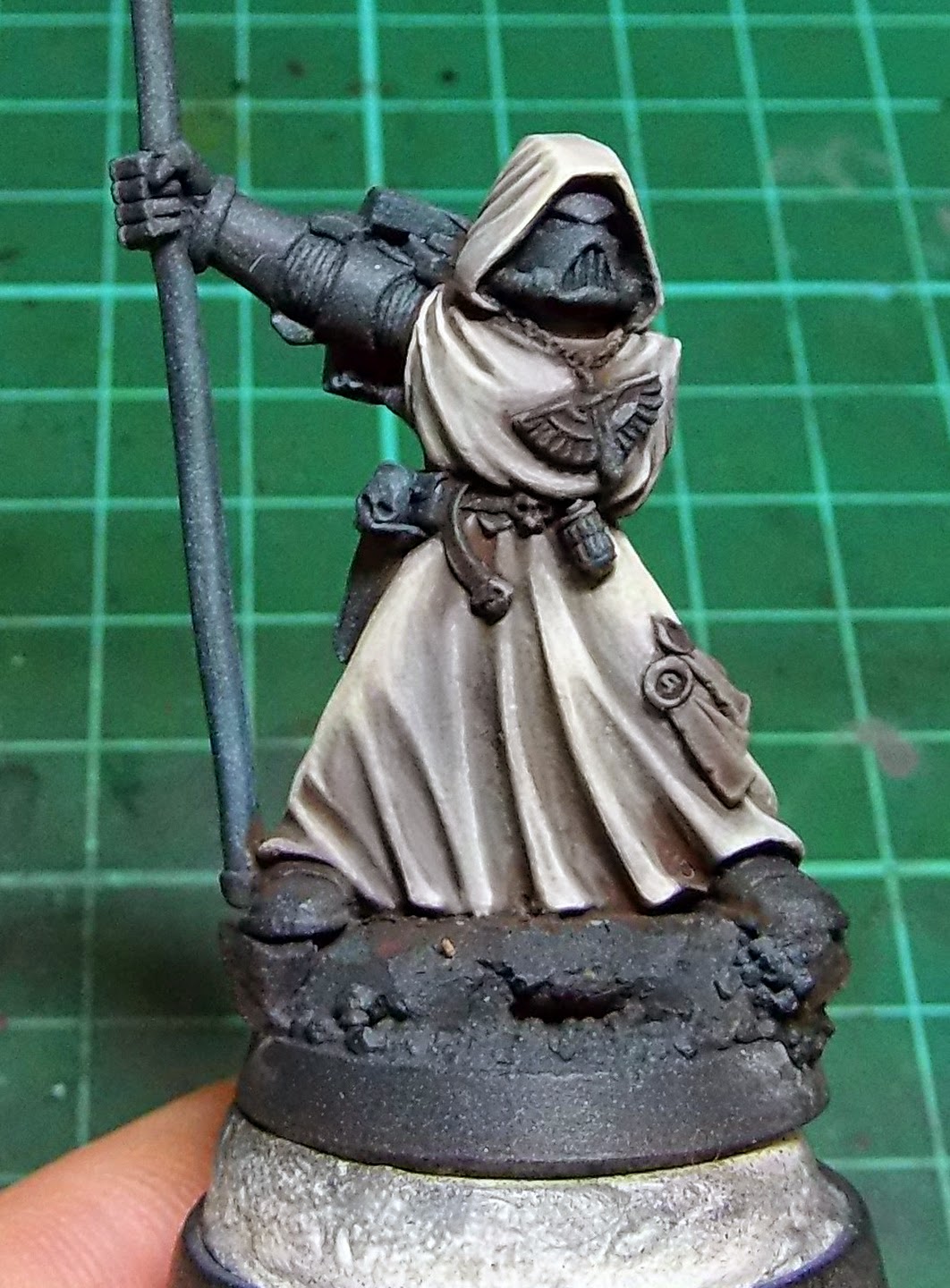Tutorial How to paint Dark Angels' Robes Tale of Painters