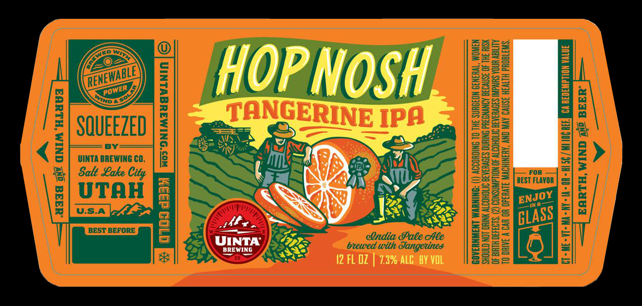 Utah Beer Uinta Tangerine Hop Nosh