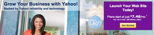 Yahoo! Hosting Coupon Yahoo! Hosting Coupon