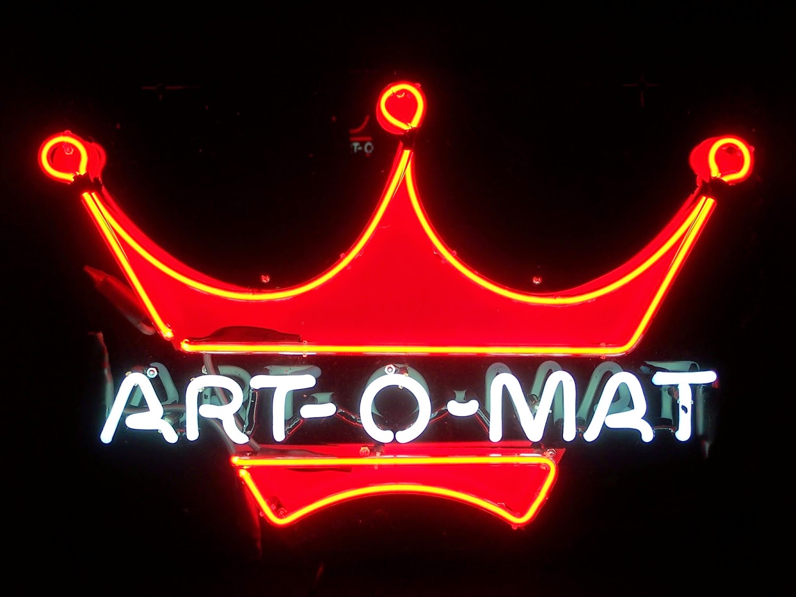 Art*o*mat® Santa Fe Coolest of the Cool! Art*o*mat® Neon Sign!