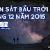 Quan sát bầu trời tháng 12 năm 2015