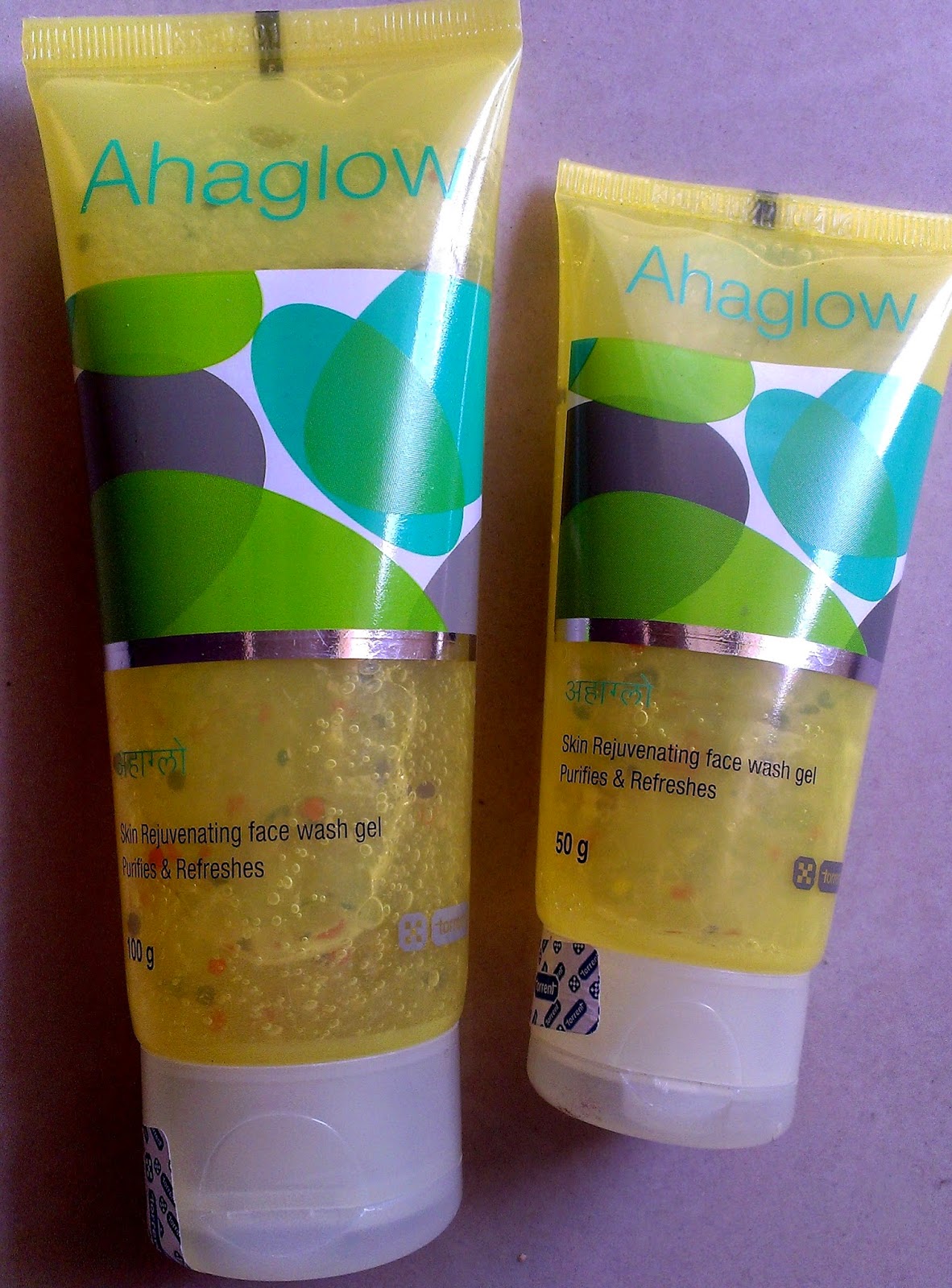 Ahaglow Skin Rejuvenating Face Wash Gel Review, Price and Swatch Glam