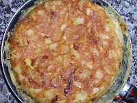 Tortilla española rellena - Paso 5