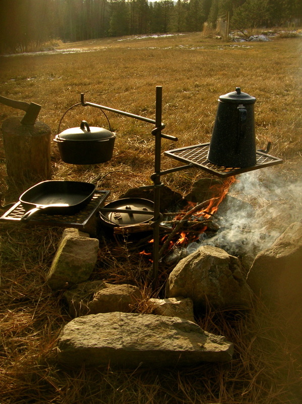 Homestead Revival Winner Campfire Cooker