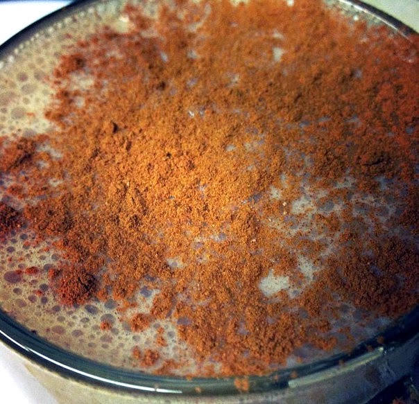 My Blissful Journey Cinnamon Cacao Almond Milk