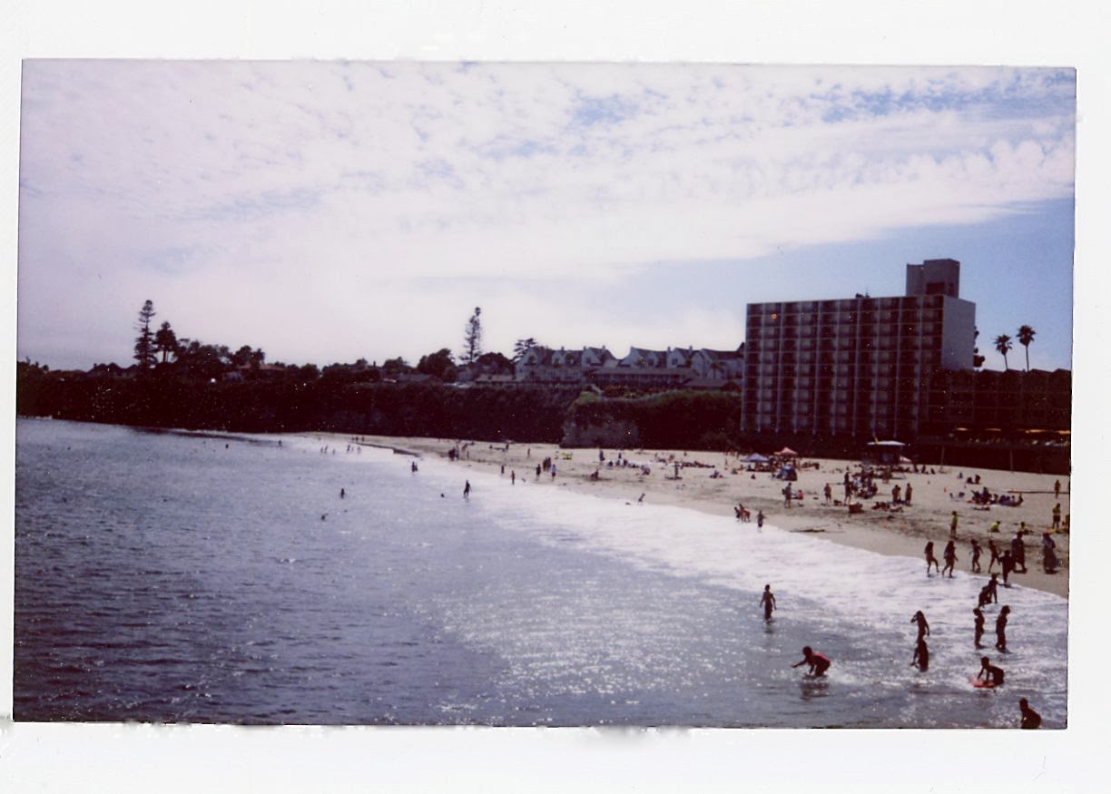 Instax 210 wide Santa Cruz beach