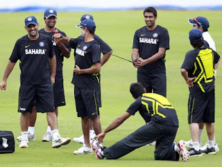 Indian Team Practicing Ahead Of 2nd test Indian Team Practicing Ahead Of 2nd test
