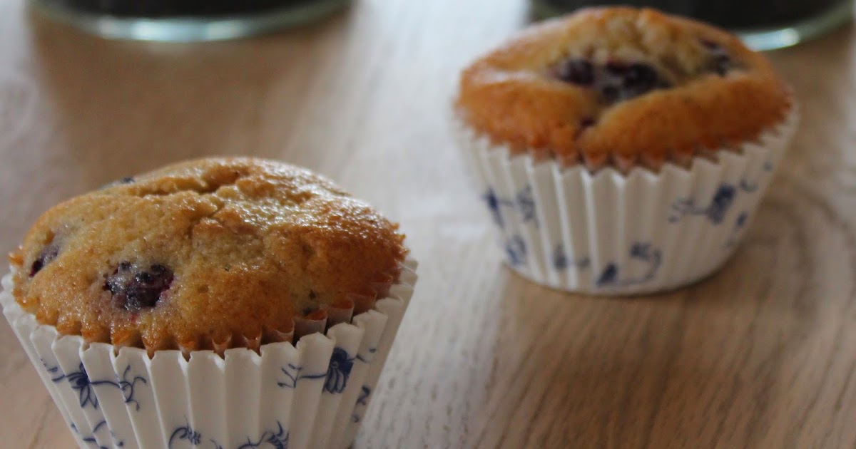 Ager bager Muffins med brombær