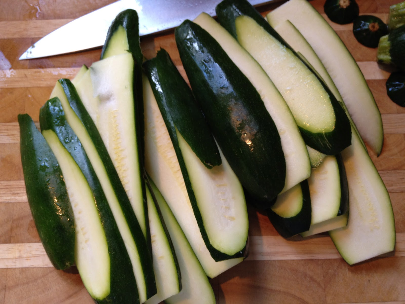 The Full Fridge Grilled Stuffed Zucchini
