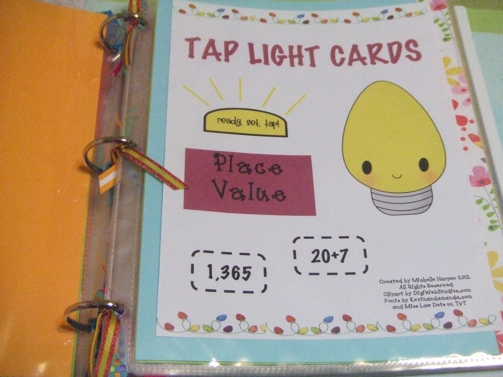 "Tap Lights" Math Games Fabulous Finch Facts