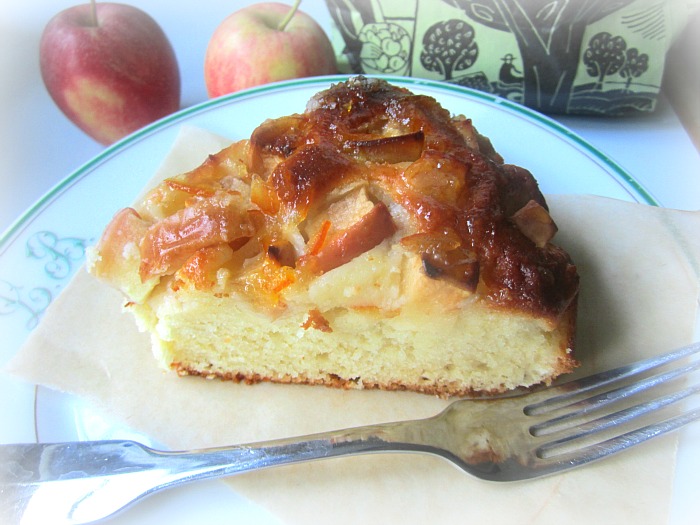 French Apple Cake with Greek Yogurt