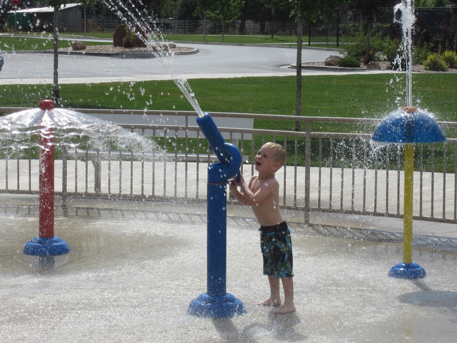 Utah Valley Family Adventures Alpine Splash Pad & Creekside Park