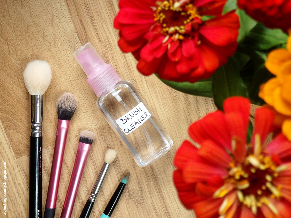 DIY Brush Cleaner Adjusting Beauty