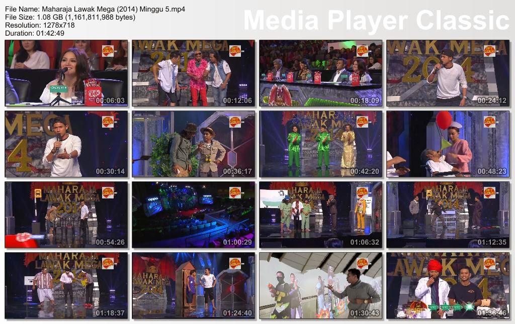 Maharaja Lawak Mega 2014 Minggu 5 Mlm 2014