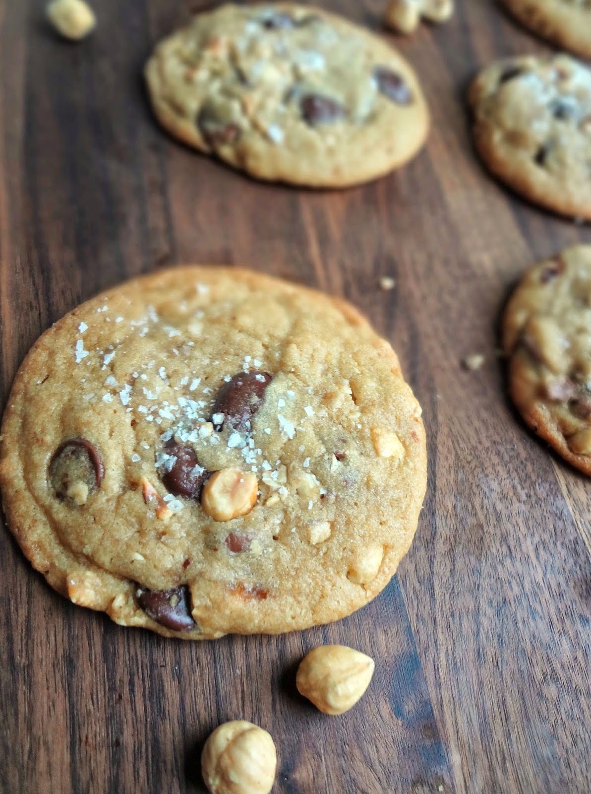 The Cooking Actress Hazelnut Brown Butter Chocolate Chip Cookies
