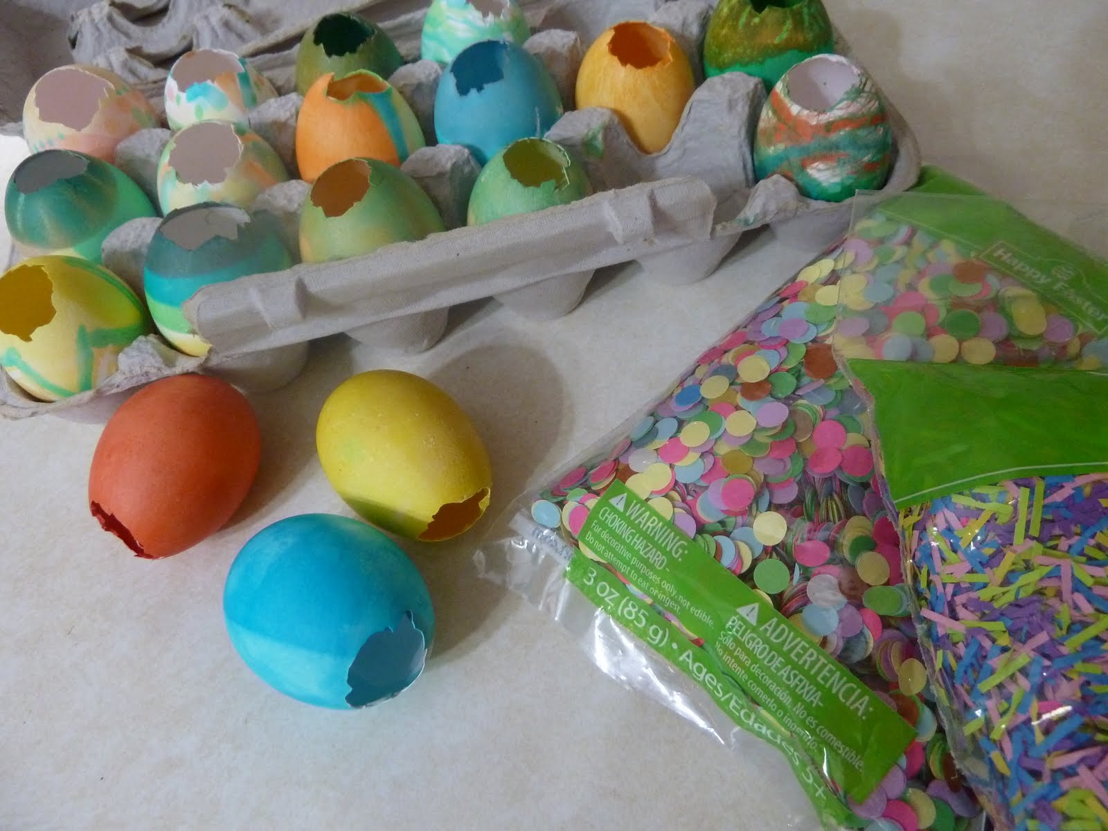Sometimes Creative Cascarones confetti eggs