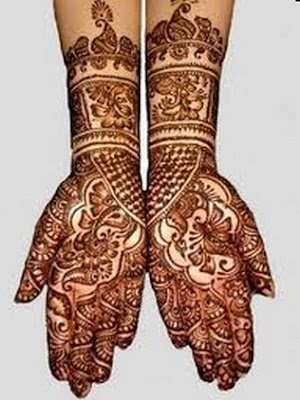 تشكيله جميله وناعمه جدا من حنه الهنديه للعرائس 2014 Indian+Bridal+Mehndi+Designs+For+Hands+10