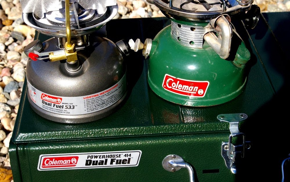 Camp Stove Oven Camping Stoves Coleman Sportster II Dual Fuel 1Burner