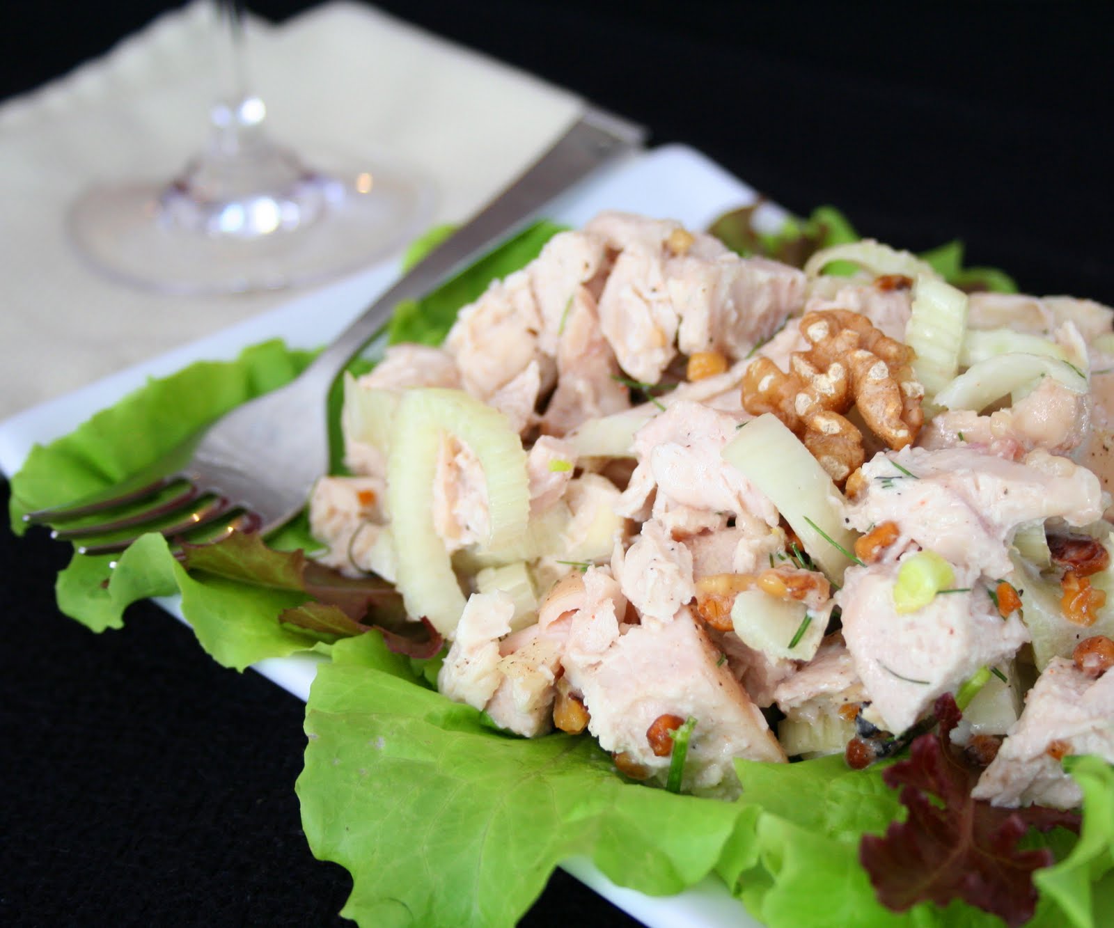 Fennel Walnut Chicken Salad All Day I Dream About Food
