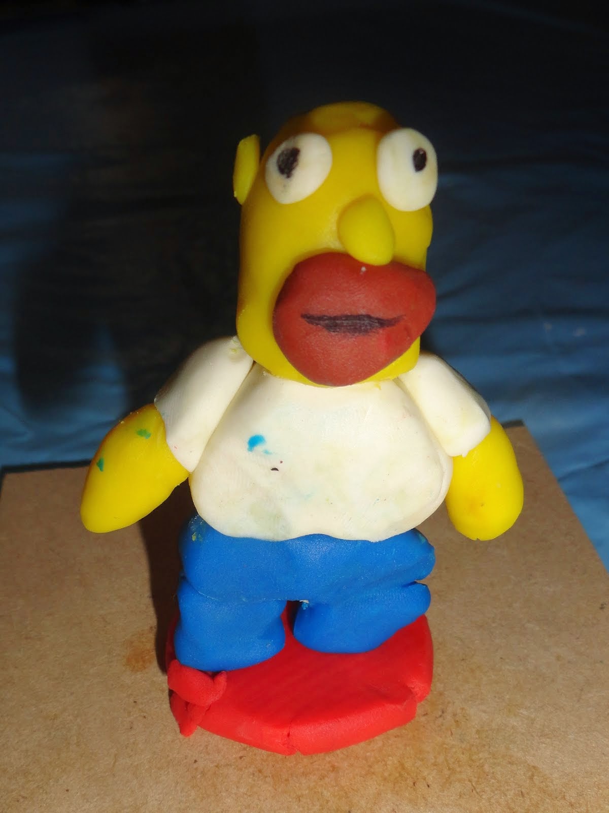 Homero de plastilina