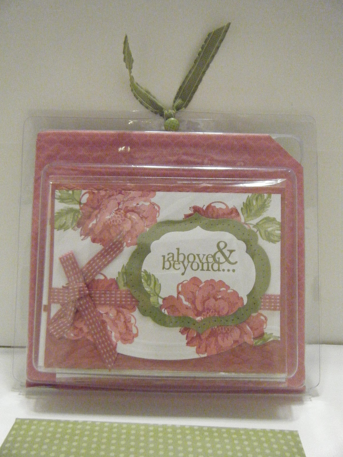 Whitney's Stampin Studio Altered Clear Block Box for Card Ensemble