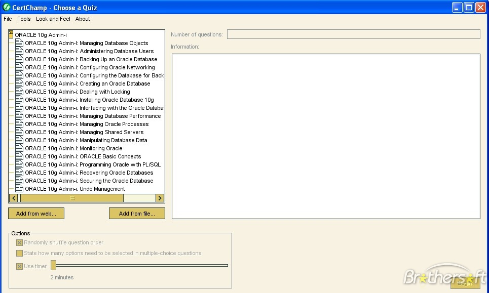 Contoh database oracle