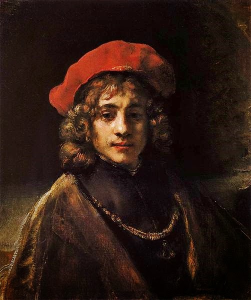 Paintings By Rembrandt Harmenszoon van Rijn Portrait of Titus By Rembrandt