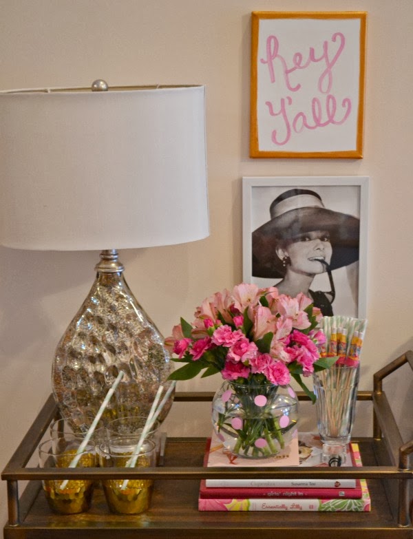 Interior Inspiration My Bar Cart Julie Leah A Southern Life