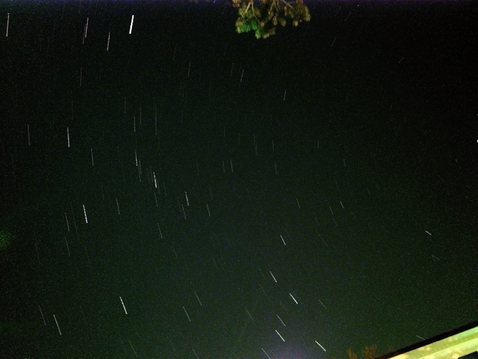 iPhone Star Trails using NightCap App with Infinite Interval Photos
