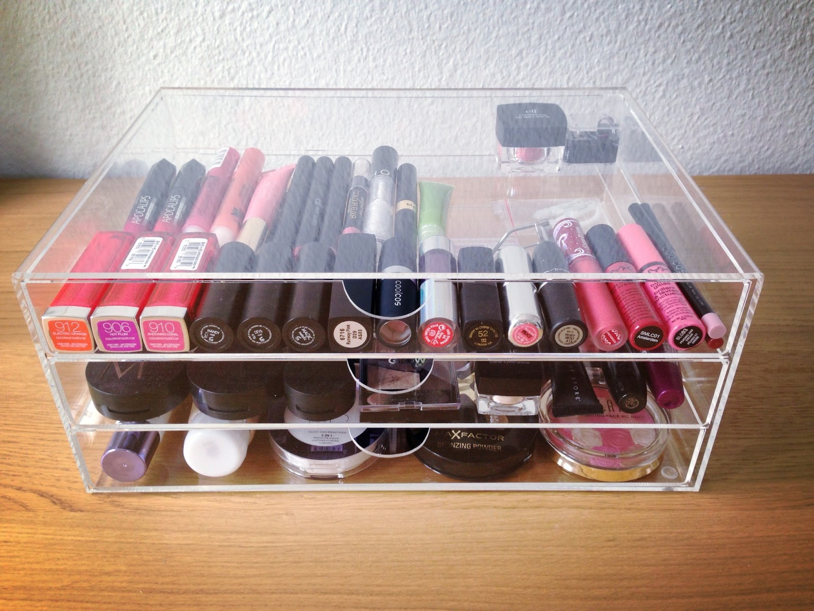 Where and how do you store and organize cosmetics? makeup