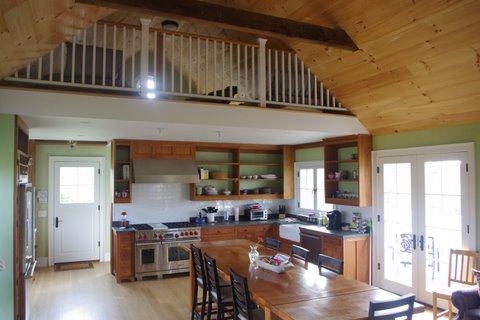 Great Room with Loft above