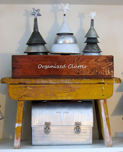Rustic Funnel Christmas Trees Organized Clutter