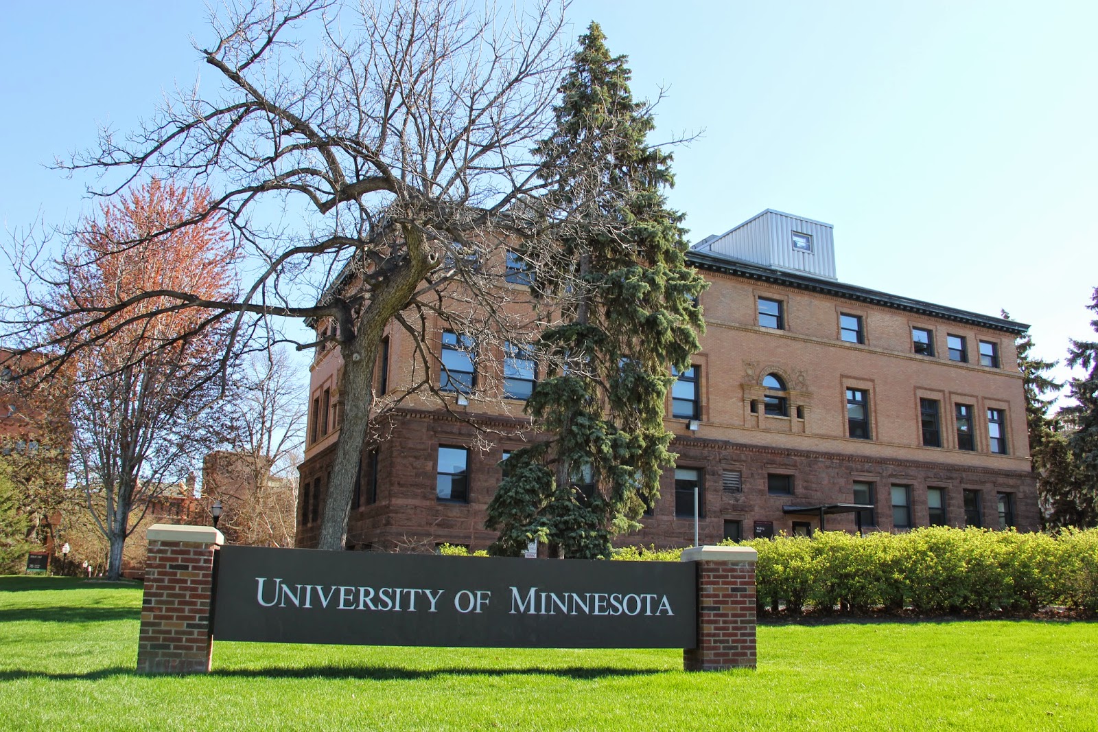 Our home for a week, 6 stories underground, at the University of Minnesota in Minneapolis 