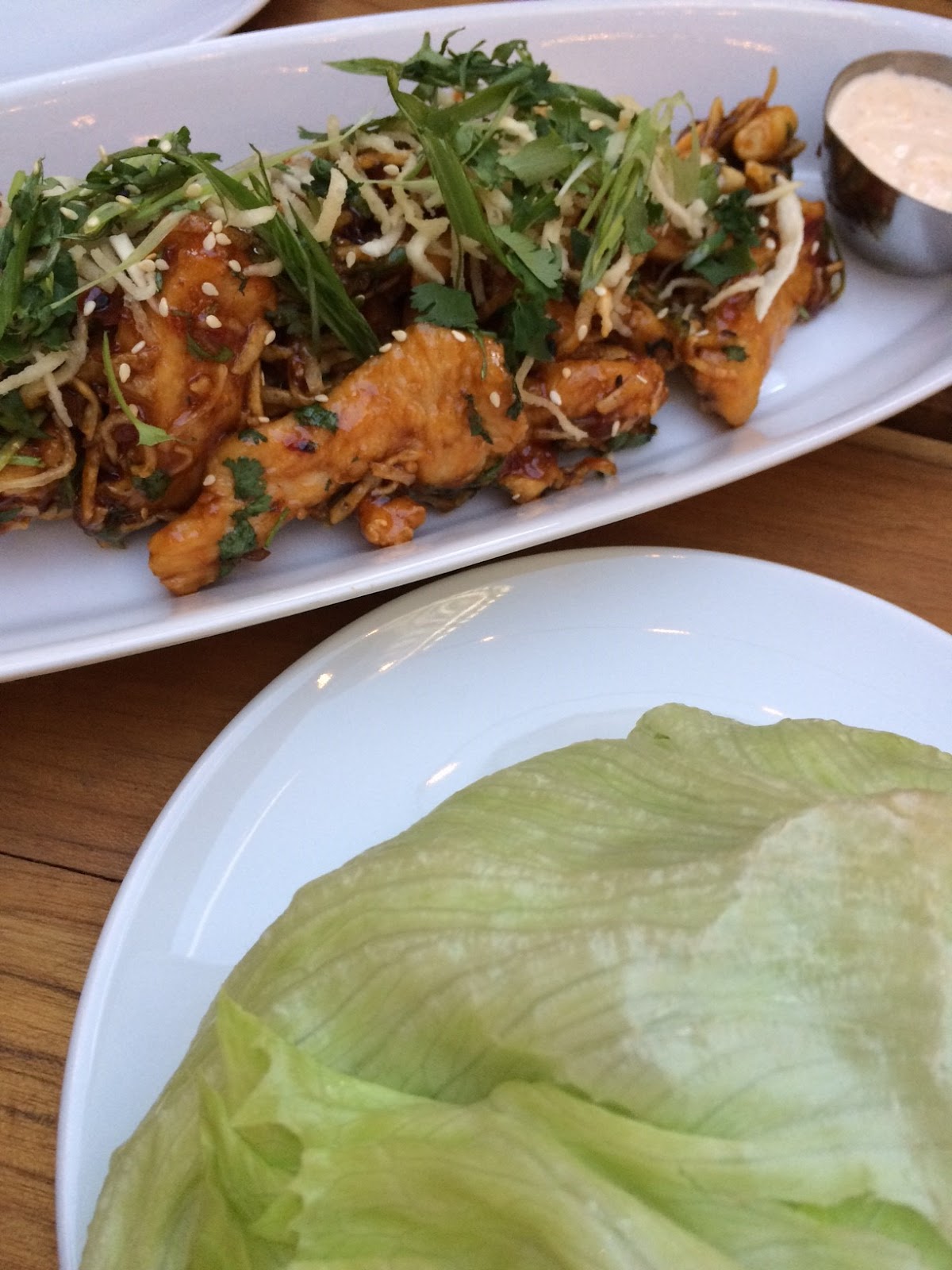 szechuan chicken lettuce wraps cactus club