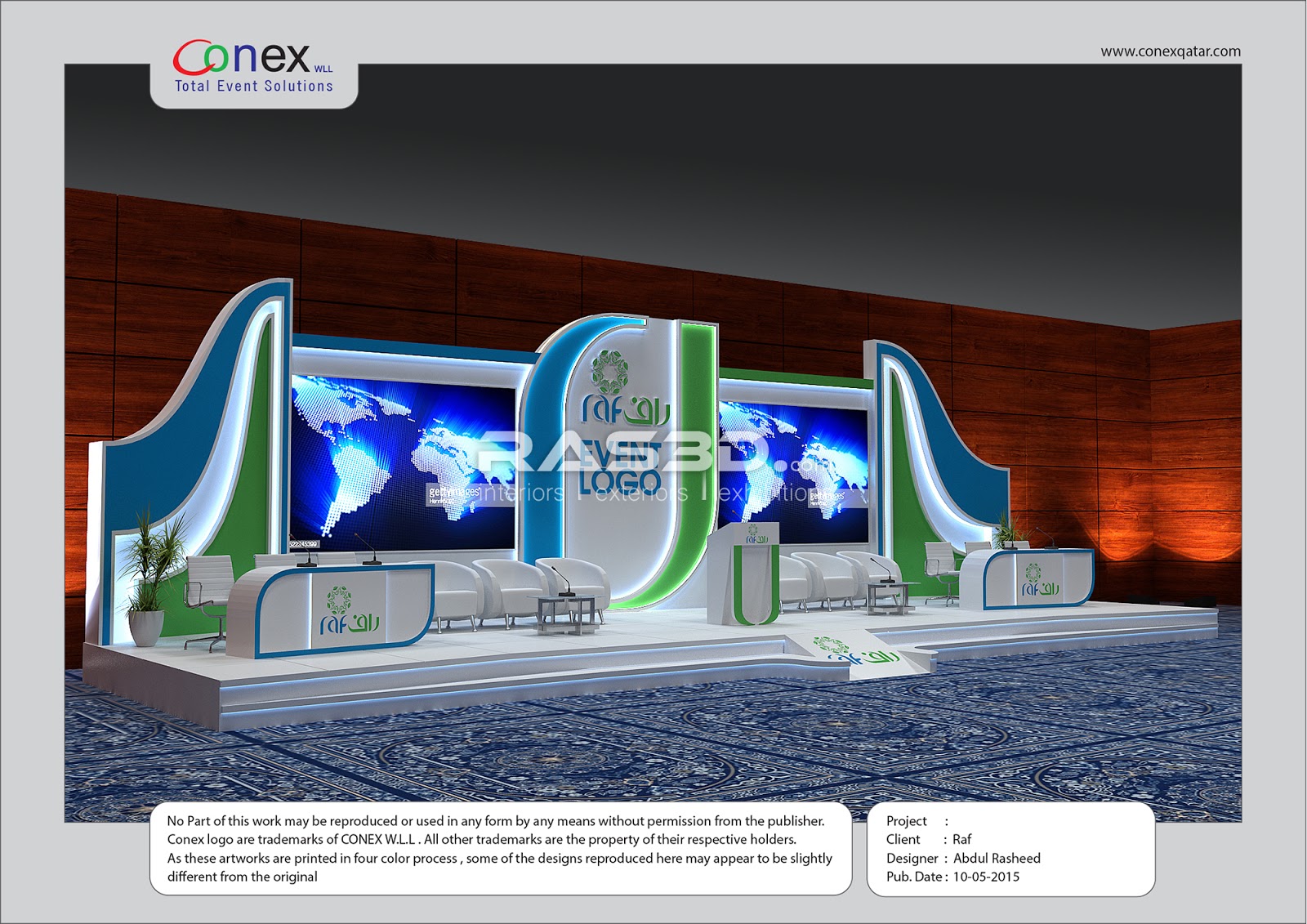 3D Designer \/ Visualizer - Events, Exhibitions, Interiors, Exteriors ...