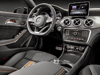 Mercedes CLA Shooting Brake Interieur OrangeArt Edition