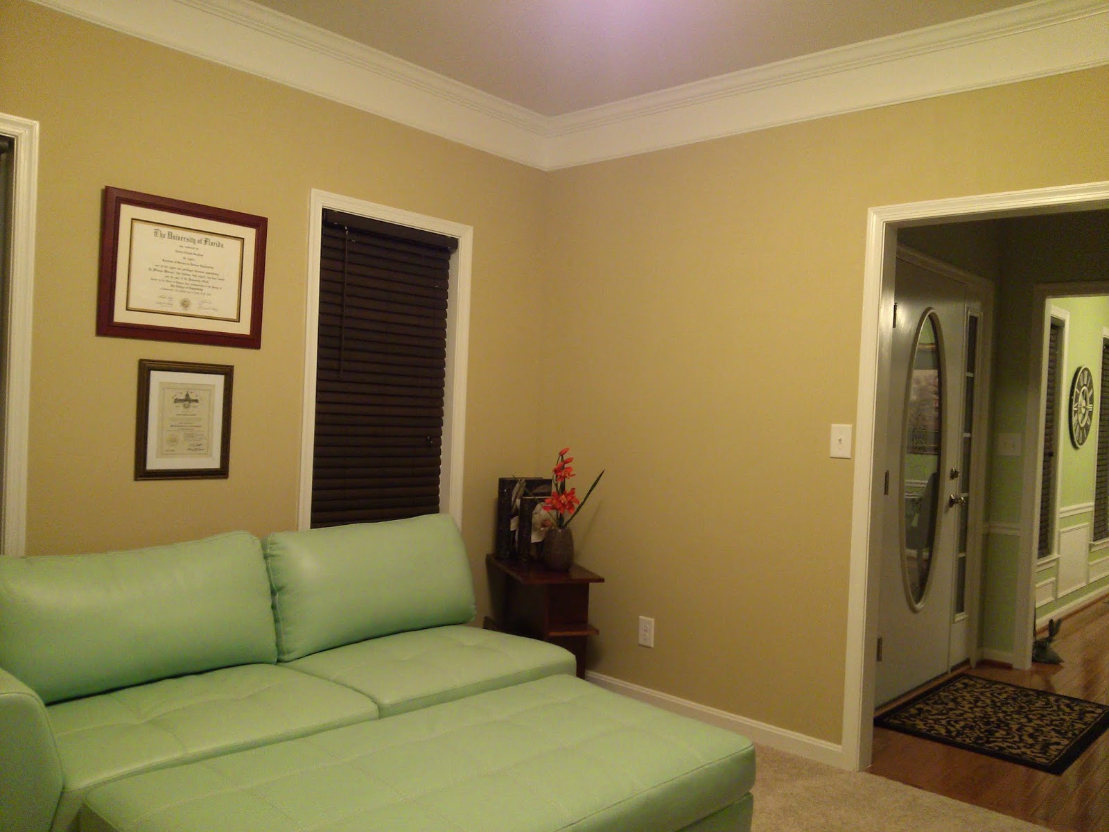 Renewing the New Spiced Vinegar Paint by Valspar