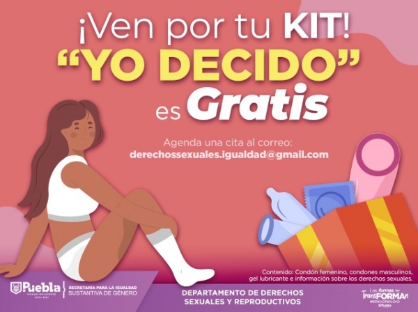 Promueven salud sexual con la campaña ¡yo decido!