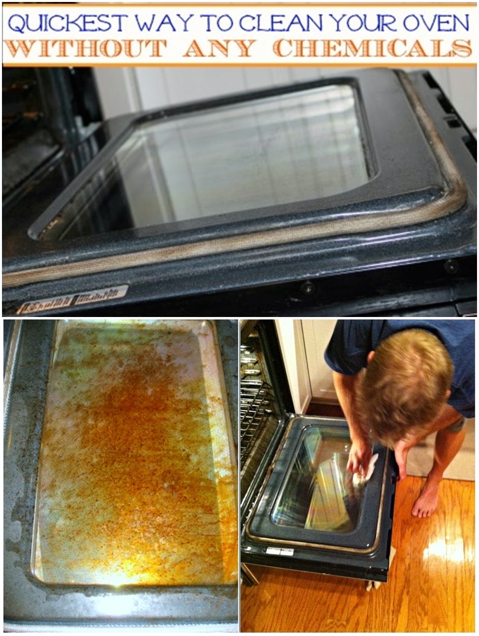 Quickest Way to Clean your Oven The NonToxic Way DIY Craft Projects