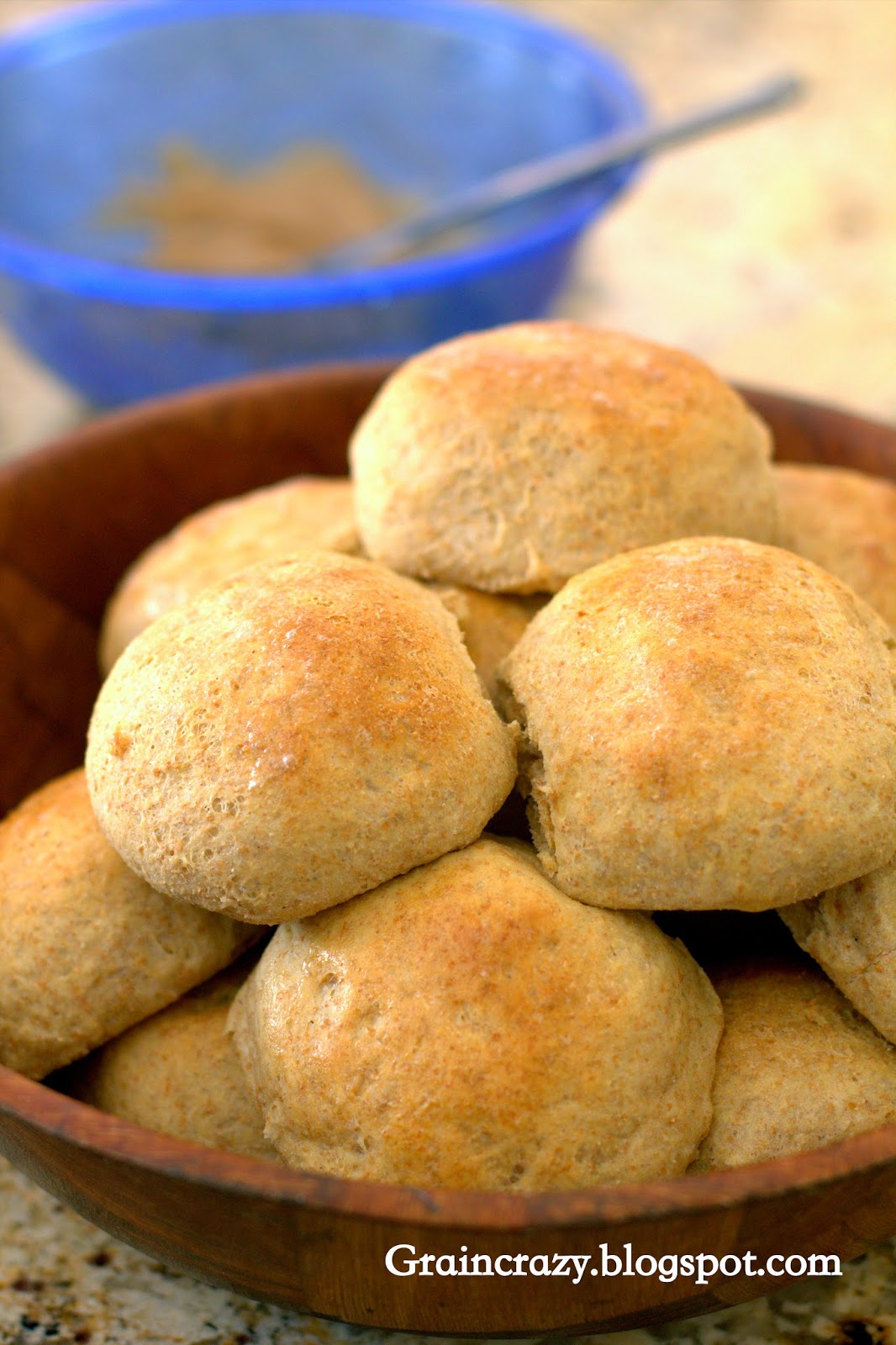 Grain Crazy Whole Grain Honey Rolls