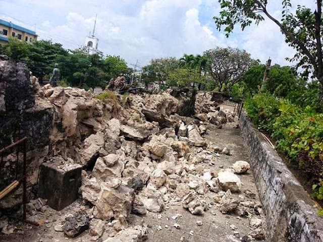 Walkway of Fort San Pedro | Cebu Bohol Earthquake