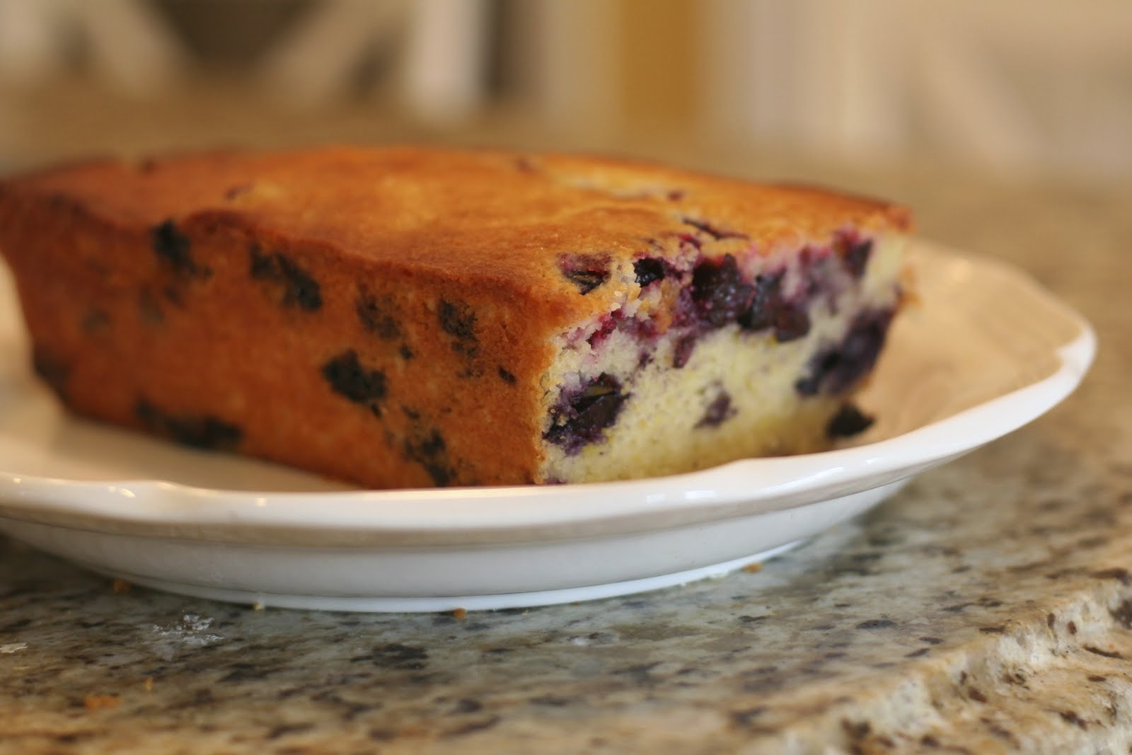 Suppers at Sunset Lemon Blueberry Loaf